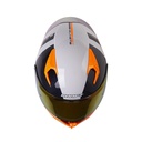 CASCO INTEGRAL SHAFT 526SP EVO NARKAN GRIS CLARO NARANJA 