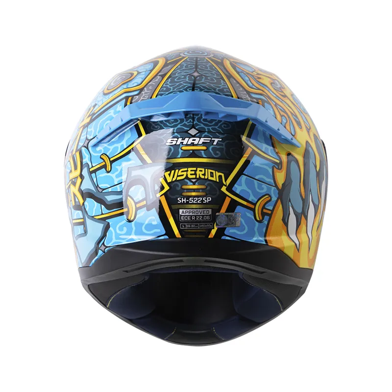 CASCO INTEGRAL SHAFT 522 VISERION NEGRO AZUL