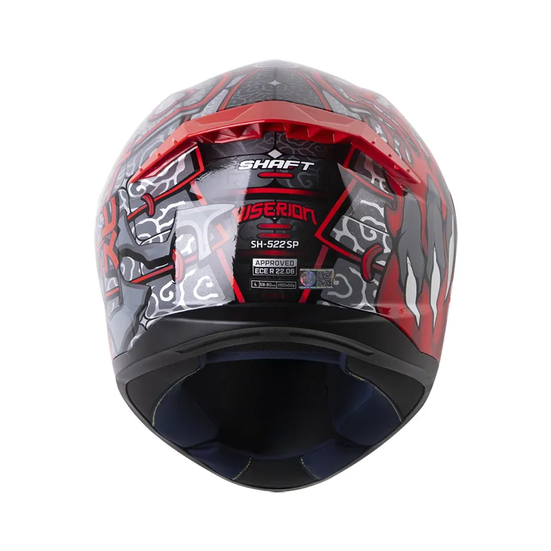 CASCO INTEGRAL SHAFT 522 VISERION NEGRO GRIS