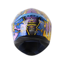 CASCO INTEGRAL SHAFT 522 VISERION NEGRO MORADO BRILLO