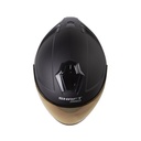 CASCO ABIERTO SHAFT PRO 240 DOBLE VISOR SOLID NEGRO MORADO CLARO