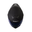 CASCO INTEGRAL SHAFT 502SP SOLID NEGRO GRIS OSCURO MATE VISOR AZUL