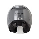 CASCO ABIERTO LS2 603 INFINITY II SOLID GRIS BRILLO