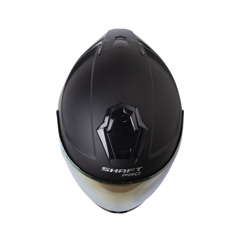 CASCO ABIERTO SHAFT PRO 240 DOBLE VISOR SOLID NEGRO GRIS OSCURO MATE