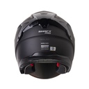 CASCO ABIERTO SHAFT PRO 240 DOBLE VISOR SOLID NEGRO GRIS OSCURO MATE