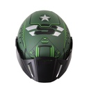 CASCO ABIERTO SHAFT 212 BALLISTIC VERDE OSCURO NEGRO MATE 