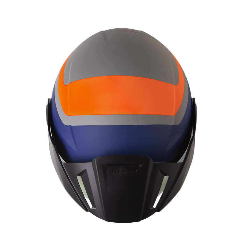 CASCO ABIERTO SHAFT 212 DUSTER GRIS NARANJA MATE