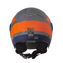 CASCO ABIERTO SHAFT 212 DUSTER GRIS NARANJA MATE