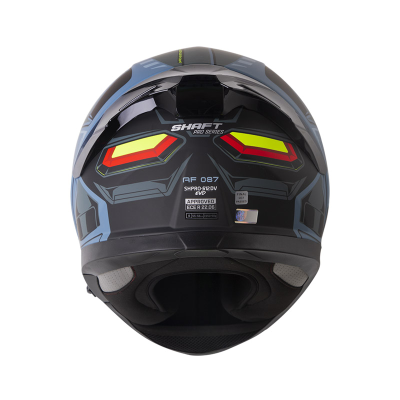 CASCO INTEGRAL SHAFT PRO 612 AF 087 AZUL AZUL CLARO MATE