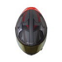 CASCO INTEGRAL SHAFT PRO 612 AF 087 GRIS OSCURO ROJO MATE