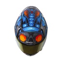 CASCO INTEGRAL SHAFT PRO 612 FARAON NEGRO NARANJA MATE