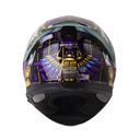 CASCO INTEGRAL SHAFT PRO 612 FARAON NEGRO MORADO BRILLO