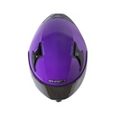 CASCO INTEGRAL SHAFT PRO 612 EVO DOBLE VISOR SOLID MORADO TURQUESA