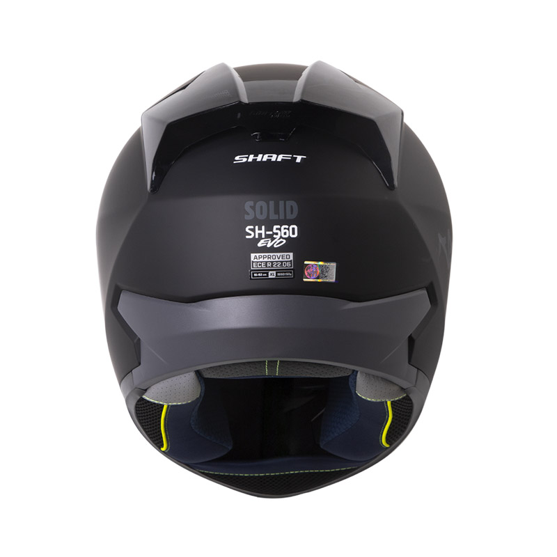 CASCO INTEGRAL SHAFT 560 EVO SOLID NEGRO GRIS MATE