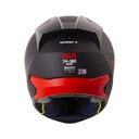 CASCO INTEGRAL SHAFT 560 EVO SOLID NEGRO ROJO MATE