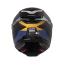 CASCO INTEGRAL SHAFT PRO 615 DOBLE VISOR CR-XX AZUL OSCURO DORADO MATE