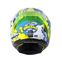 CASCO INTEGRAL SHAFT 562 R DREAMS AZUL AMARILLO MATE