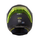 CASCO INTEGRAL SHAFT 562 R KANG AZUL OSCURO AMARILLO MATE