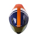 CASCO INTEGRAL SHAFT 562 R KANG NARANJA NEGRO BRILLO