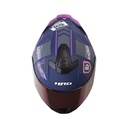 CASCO INTEGRAL HRO 506SP CITAK AZUL OSCURO FUCSIA MATE