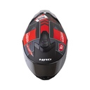 CASCO INTEGRAL HRO 506SP CITAK NEGRO ROJO MATE