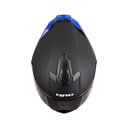 CASCO INTEGRAL HRO 506SP SOLID NEGRO AZUL MATE
