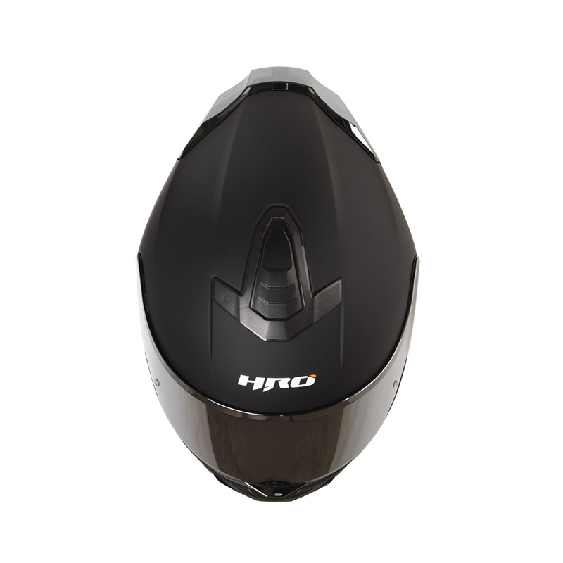 CASCO INTEGRAL HRO 506SP SOLID NEGRO GRIS OSCURO MATE