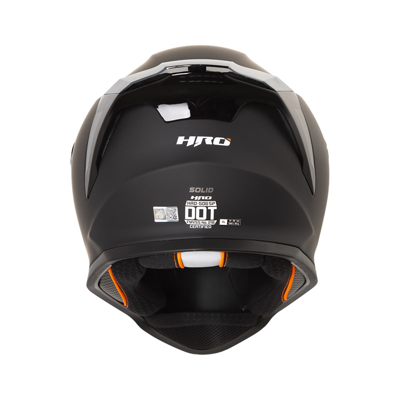 CASCO INTEGRAL HRO 506SP SOLID NEGRO GRIS OSCURO MATE