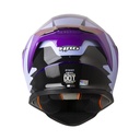 CASCO INTEGRAL HRO 506SP STEAM MORADO MORADO CLARO BRILLO