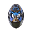 CASCO INTEGRAL SHAFT PRO 612 INSIDE SOUL AZUL GRIS MATE
