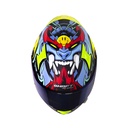 CASCO INTEGRAL SHAFT PRO 612 INSIDE SOUL AZUL ROJO MATE