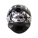 CASCO INTEGRAL SHAFT PRO 612 INSIDE SOUL BLANCO BLANCO BRILLO