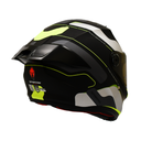 CASCO INTEGRAL SPARTAN FENIX ORK NEGRO AMARILLO MATE