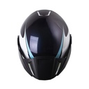 CASCO ABIERTO SHAFT 212 SPIFIX CAMALEON BLANCO BRILLO