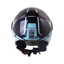 CASCO ABIERTO SHAFT 212 SPIFIX CAMALEON BLANCO BRILLO