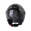 CASCO ABIERTO SHAFT 212 SPIFIX NEGRO GRIS OSCURO BRILLO