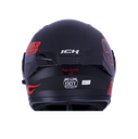 CASCO ABATIBLE ICH 3120 DOBLE VISOR RANDOME V2 NEGRO ROJO MATE VISOR NEGRO