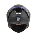 CASCO INTEGRAL HRO 506SP SOLID NEGRO AZUL MATE ALERON AZUL