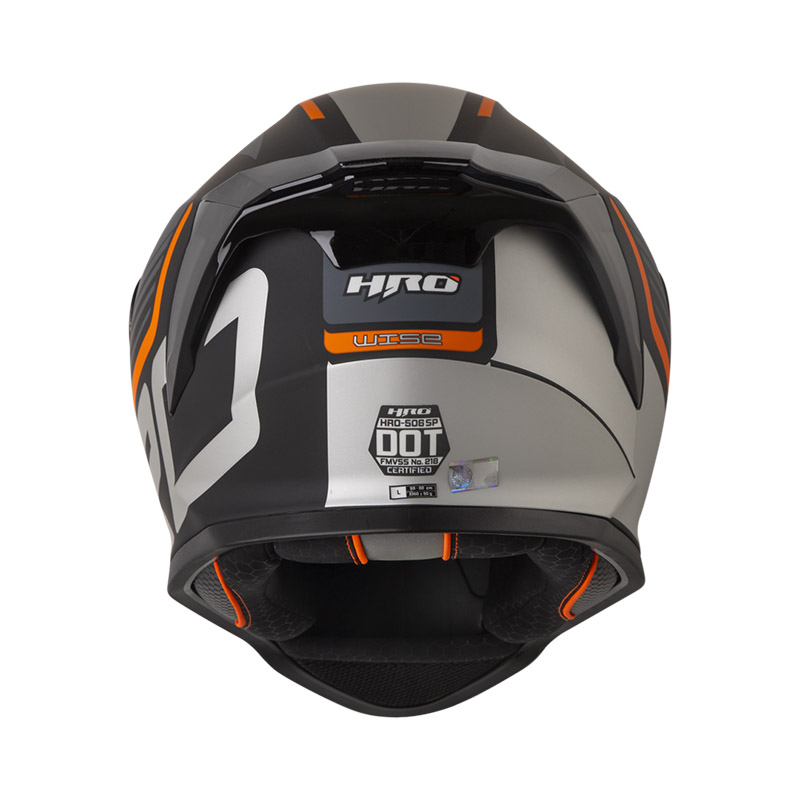 CASCO INTEGRAL HRO 506SP WISE NEGRO GRIS MATE