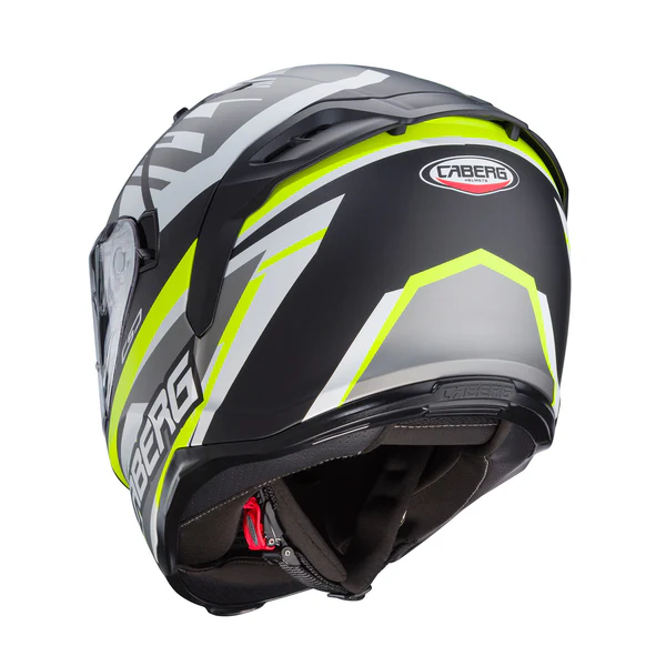 CASCO INTEGRAL CABERG AVALON BLAST DOBLE VISOR NEGRO GRIS AMARILLO FLUOR MATE