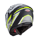 CASCO INTEGRAL CABERG AVALON BLAST DOBLE VISOR NEGRO GRIS AMARILLO FLUOR MATE
