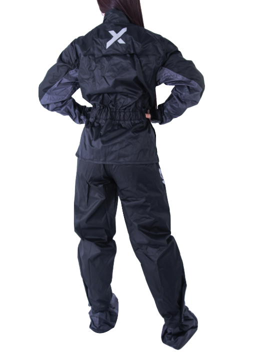 IMPERMEABLE VETROX EVO NEGRO VERDE ARMY DAMA