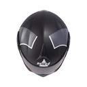 CASCO ABATIBLE ICH 3110 DOBLE VISOR SOUL NEGRO SILVER MATE VISOR NEGRO