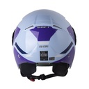 CASCO ABIERTO SHAFT 212 ONER AZUL CLARO BLANCO BRILLO