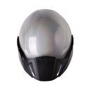 CASCO ABIERTO SHAFT 212 SOLID CAMALEON GRIS OSCURO BRILLO