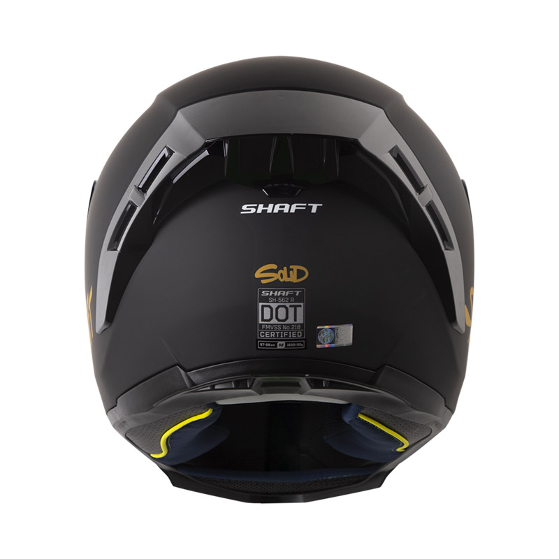 CASCO INTEGRAL SHAFT 562 R SOLID NEGRO DORADO MATE
