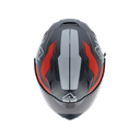 CASCO INTEGRAL X-WAY ASERBIS GRAPHIC NARANJA GRIS BRILLO