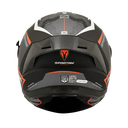 CASCO INTEGRAL SPARTAN DOBLE VISOR PANTHER RAPTOR NEGRO ROJO