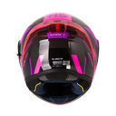 CASCO ABATIBLE SHAFT 3820SP SEVEN GRIS OSCURO MORADO BRILLO