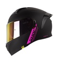 CASCO ABATIBLE SHAFT 3820SP SOLID NEGRO FUCSIA MATE